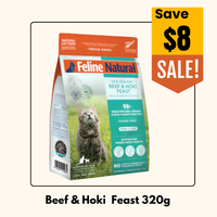 【April Special：$ 8 off】 Feline Natural Cat Freeze Dried Food 320g