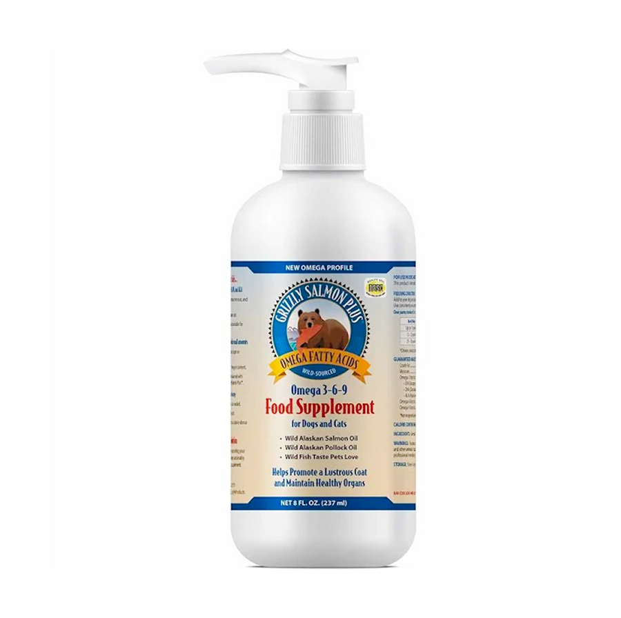 Grizzly pet 2024 products salmon oil