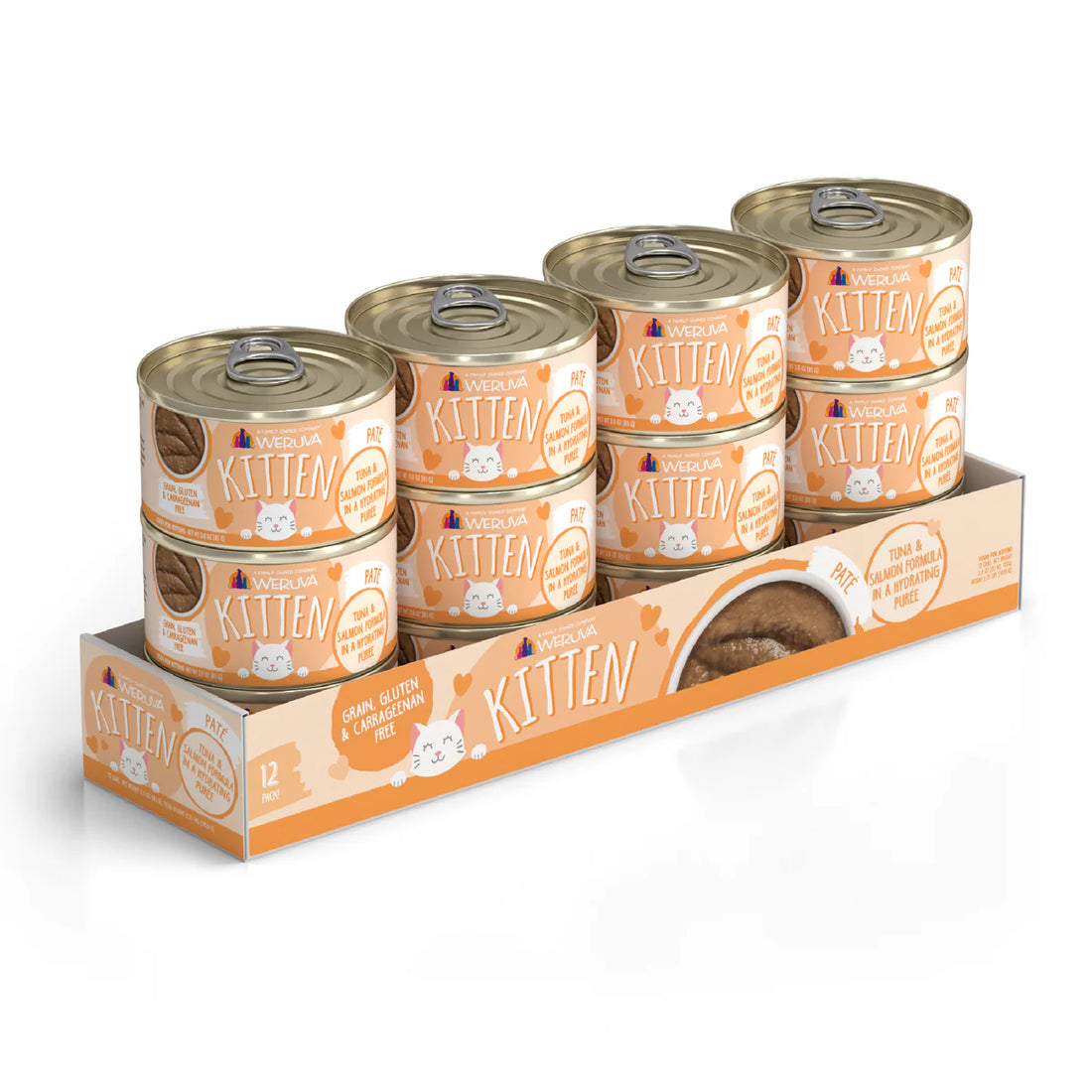 【Weruva - Kitten】Tuna & Salmon Formula in a Hydrating Purée