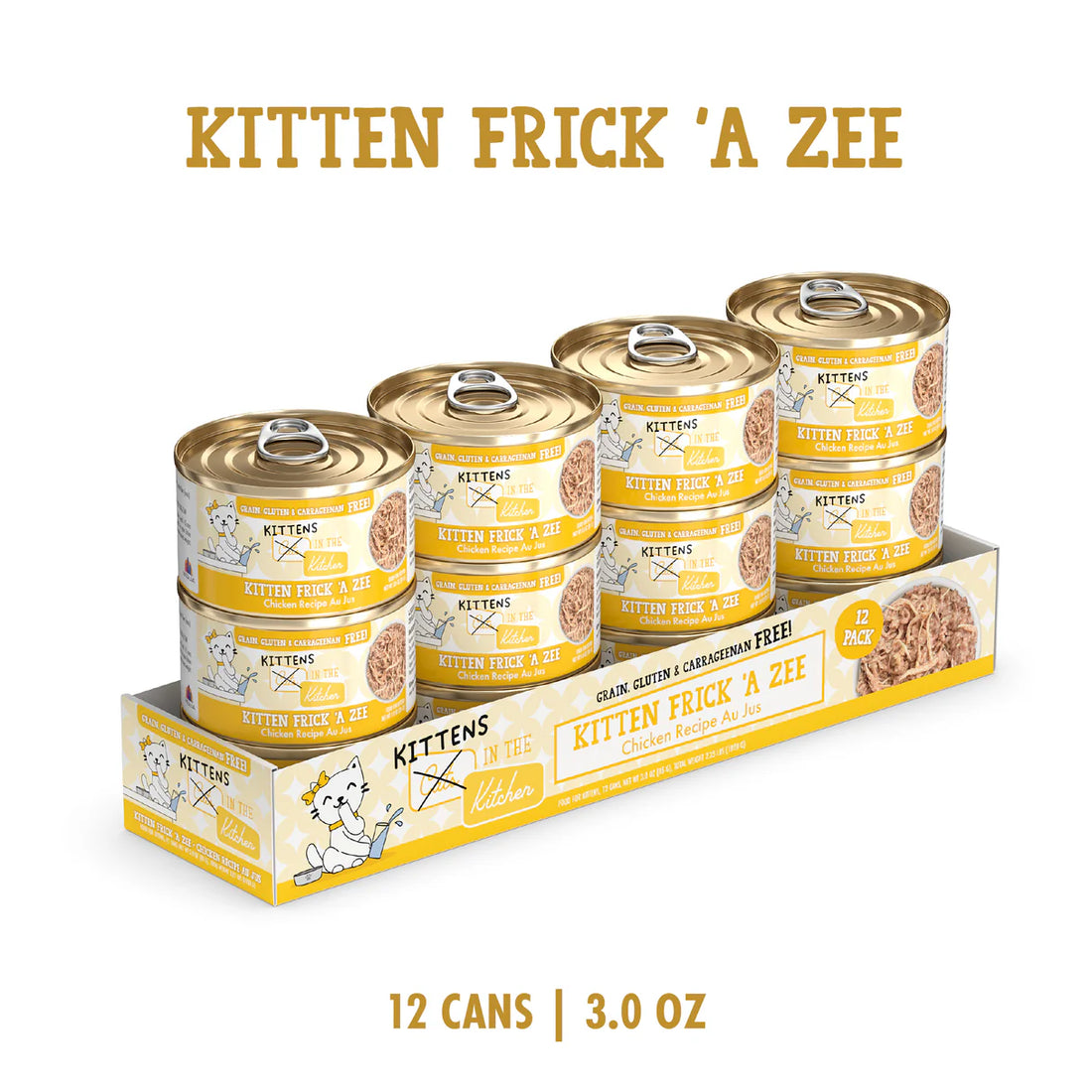 【Weruva - Kitten】Kitten Frick 'A Zee Chicken Recipe Au Jus