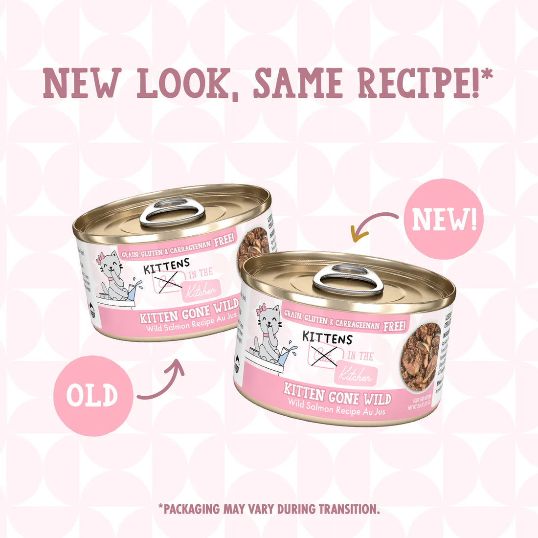 【Weruva】Kitten Gone Wild Wild Salmon Recipe Au Jus