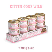 【Weruva】Kitten Gone Wild Wild Salmon Recipe Au Jus