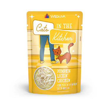 【WERUVA】Cats in the Kitchen Paté - Pumpkin Lickin' Chicken -Chicken in Pumpkin Soup - 3oz