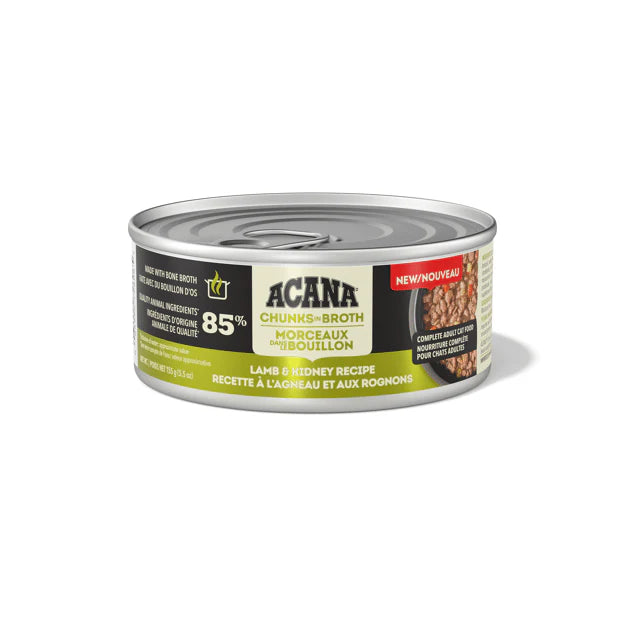【Acana】Cat Wet Food - Chunks in Broth - Lamb + Kidney Recipe-155g