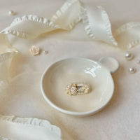 Cream Puff Pet Hair Clip Set