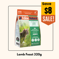 【April Special：$ 8 off】 Feline Natural Cat Freeze Dried Food 320g