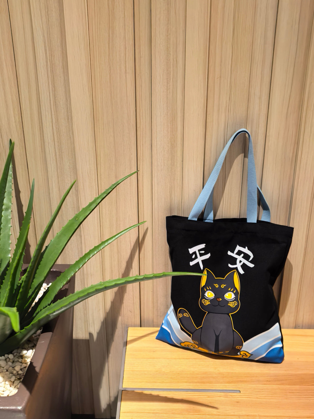 【Meowlly】Momo Vigil Canvas Tote