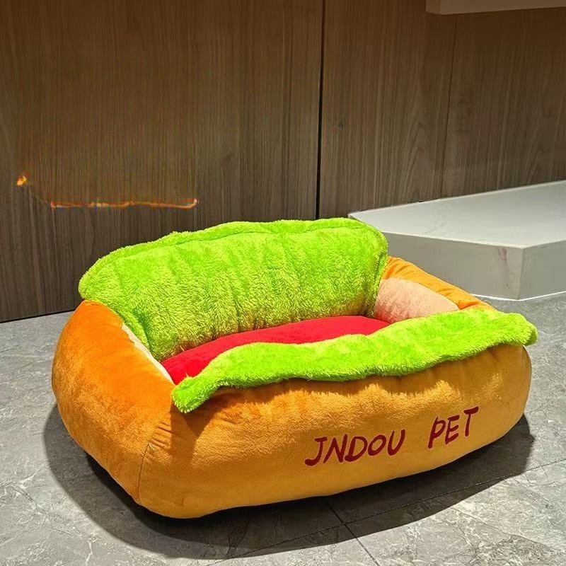 Hot Dog Pet Bed