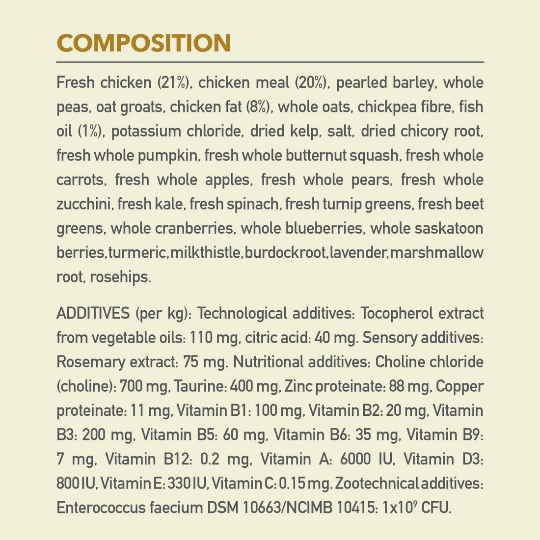 【Acana】Dog Dry Food-Classics Prairie Poultry Recipe - 9.7kg