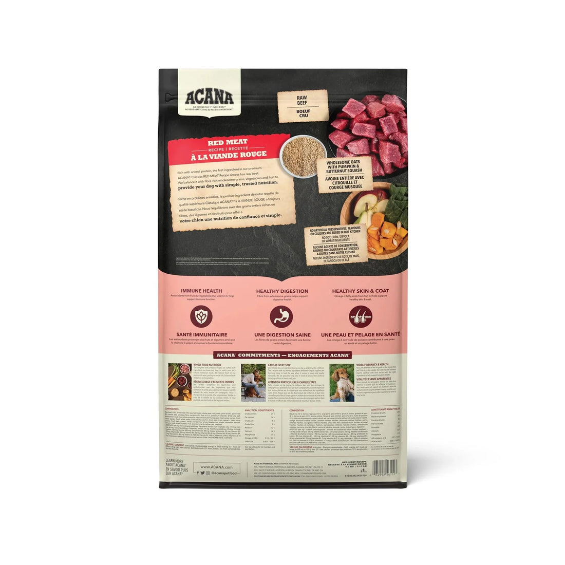 【Acana】Dog Dry Food -Classics Red Meat Recipe - 9.7kg