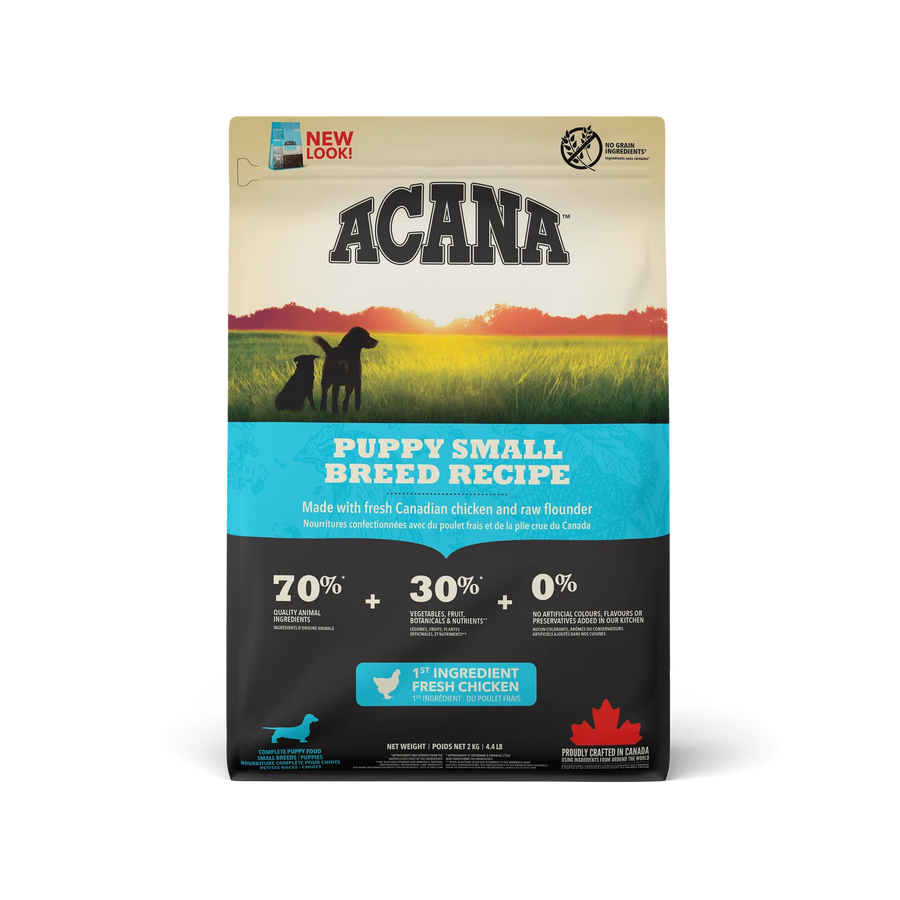 ACANA Puppy Small Breed Recipe 2袋セット Acana】Dog Dry Food- Puppy Small Breed Recipe - 2kg – PawPawDear