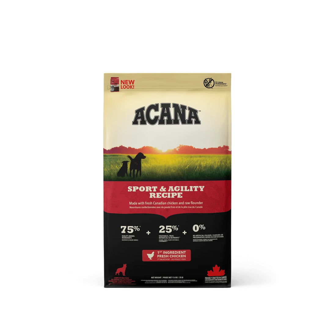 【Acana】Dog Dry Food- Sport + Agility Recipe - 11.4kg