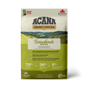 【Acana】Dog Dry Food- Highest Protein Grasslands - 11.4kg