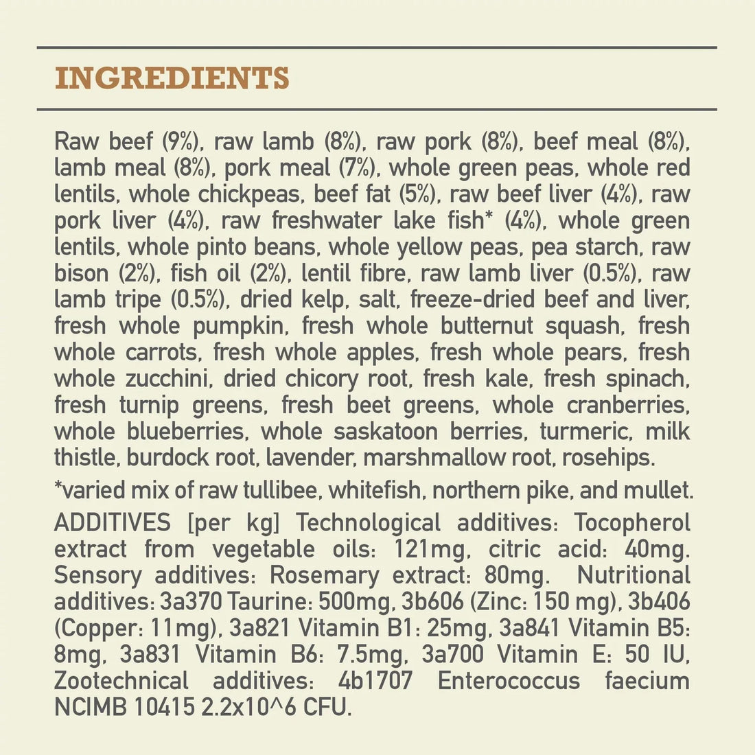 【Acana】Dog Dry Food - Highest Protein Ranchlands - 11.4kg