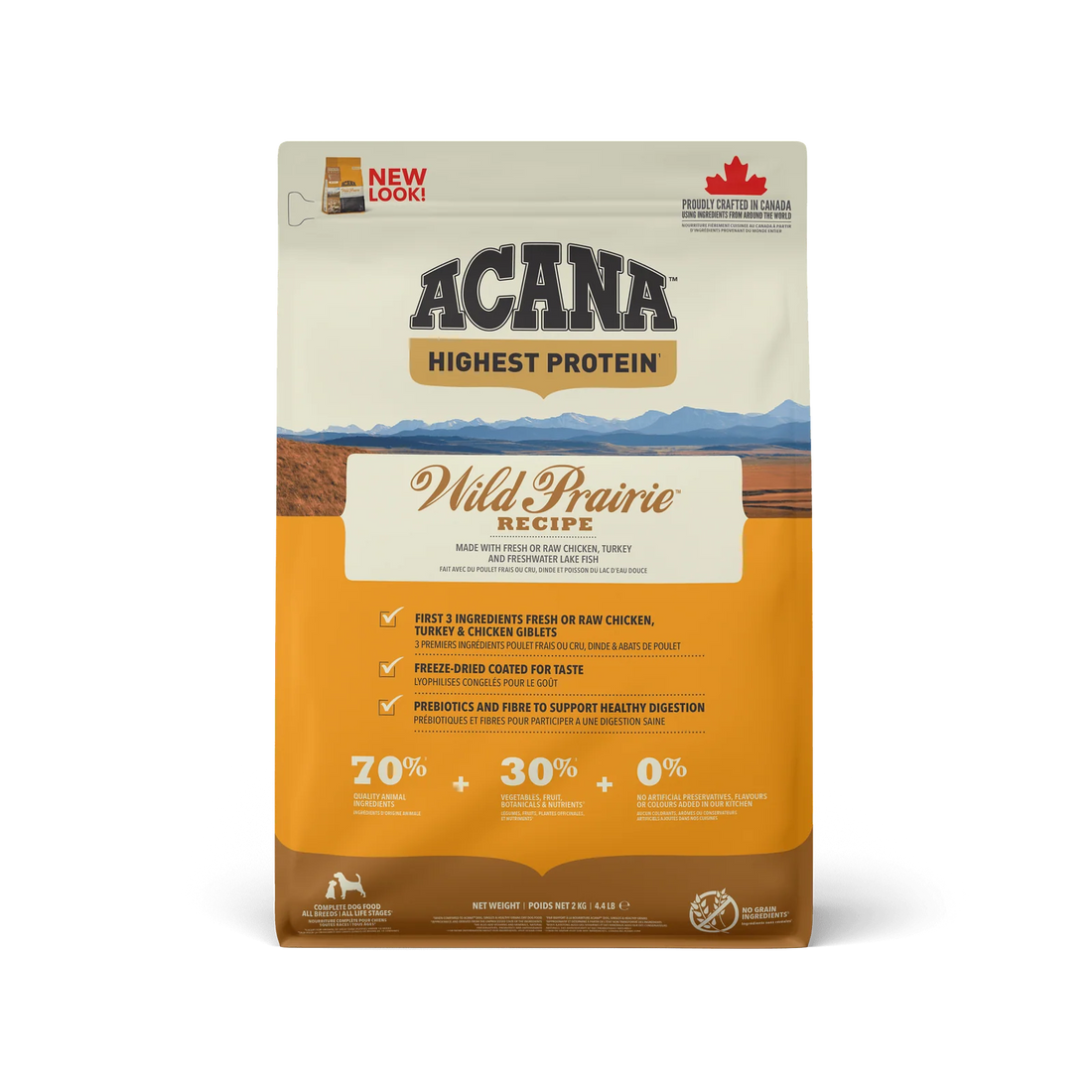 【Acana】Dog Dry Food- Highest Protein Wild Prairie - 6kg