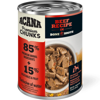 【Acana】Dog Premium Chunks - Beef Recipe in Bone Broth - 363g