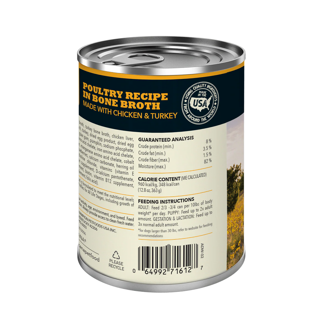 【Acana】Dog Premium Chunks - Poultry Recipe in Bone Broth - 363g