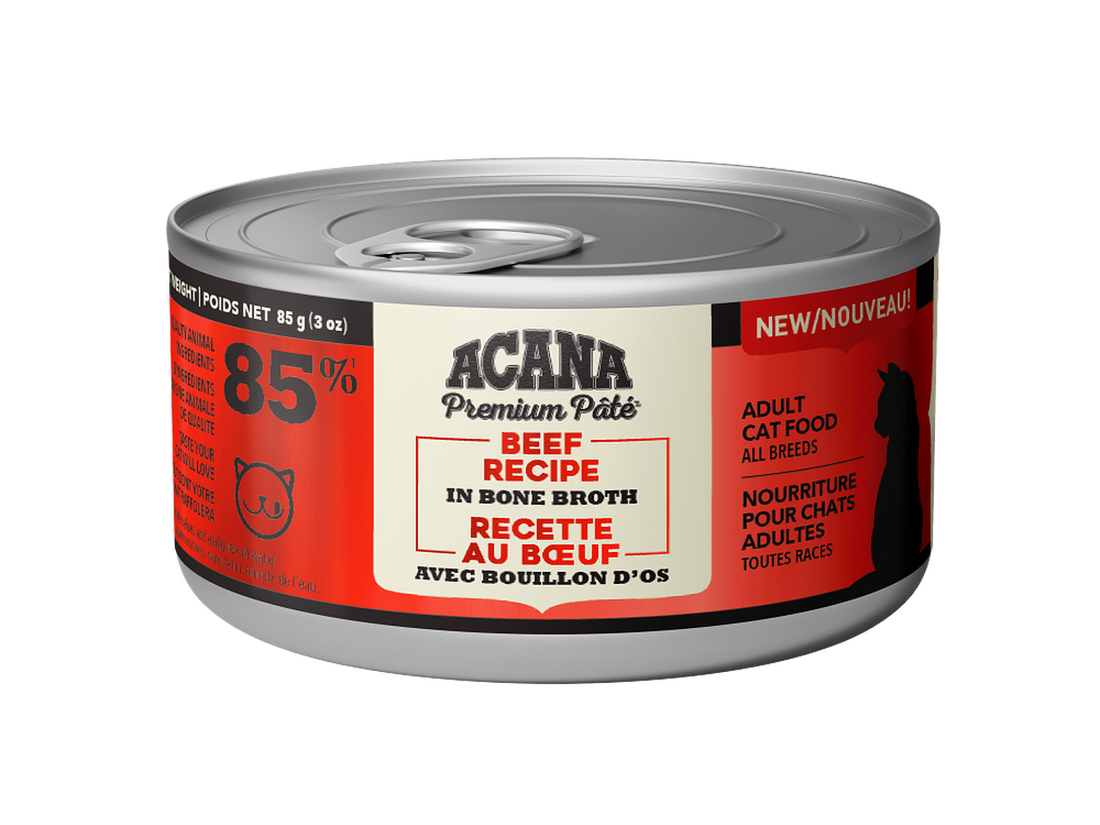 【Acana】Cat Premium Pâté, Beef Recipe in Bone Broth - 85g & 155g