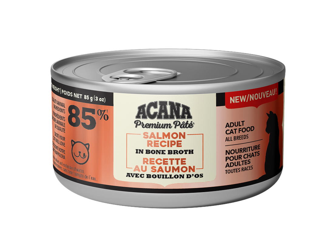 【Acana】Cat Premium Pâté - Salmon Recipe in Bone Broth - 85g & 155g