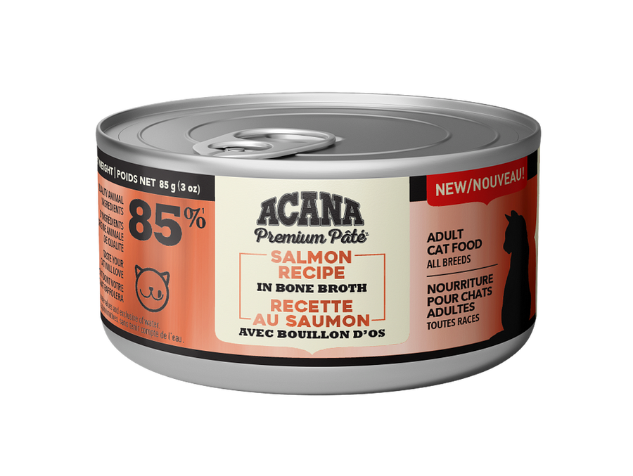 【Acana】Cat Premium Pâté - Salmon Recipe in Bone Broth - 85g & 155g
