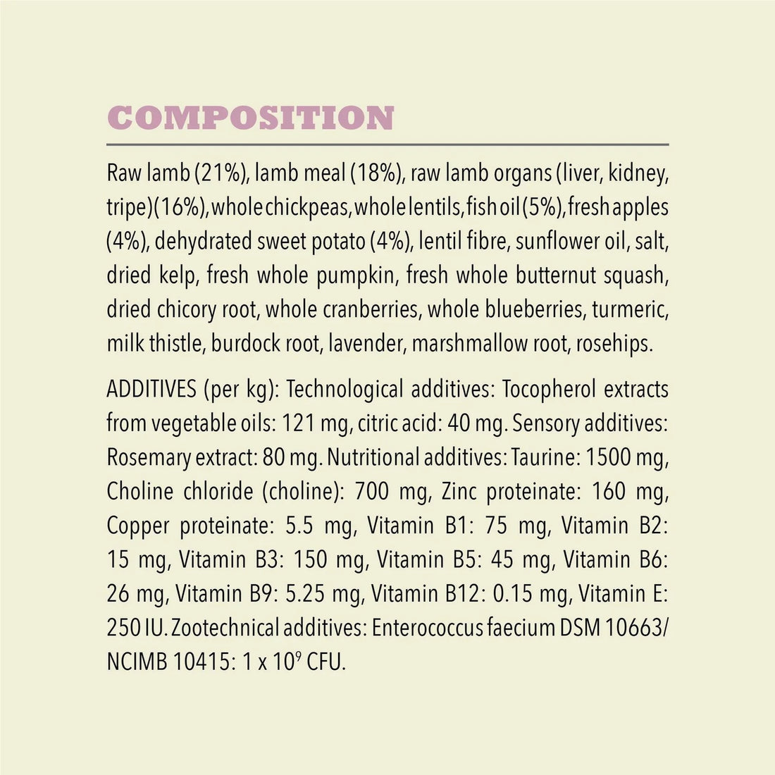 【Acana】 Dog Dry Food- Singles Lamb + Apple Recipe - 1.8kg & 5.4kg