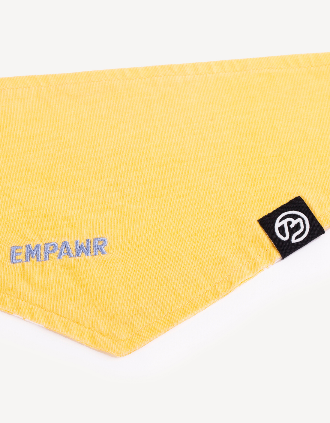 【EMPAWR】Reversible Dog Bandana - Baby Yellow