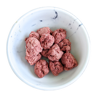 【Mimi & Soso】Dogs & Cats - Freeze Dried Treats - Bison Meatballs - 50g