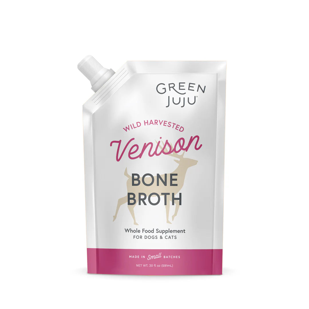 【Green Juju】Dogs & Cats - Bone Broth Venison - 567g