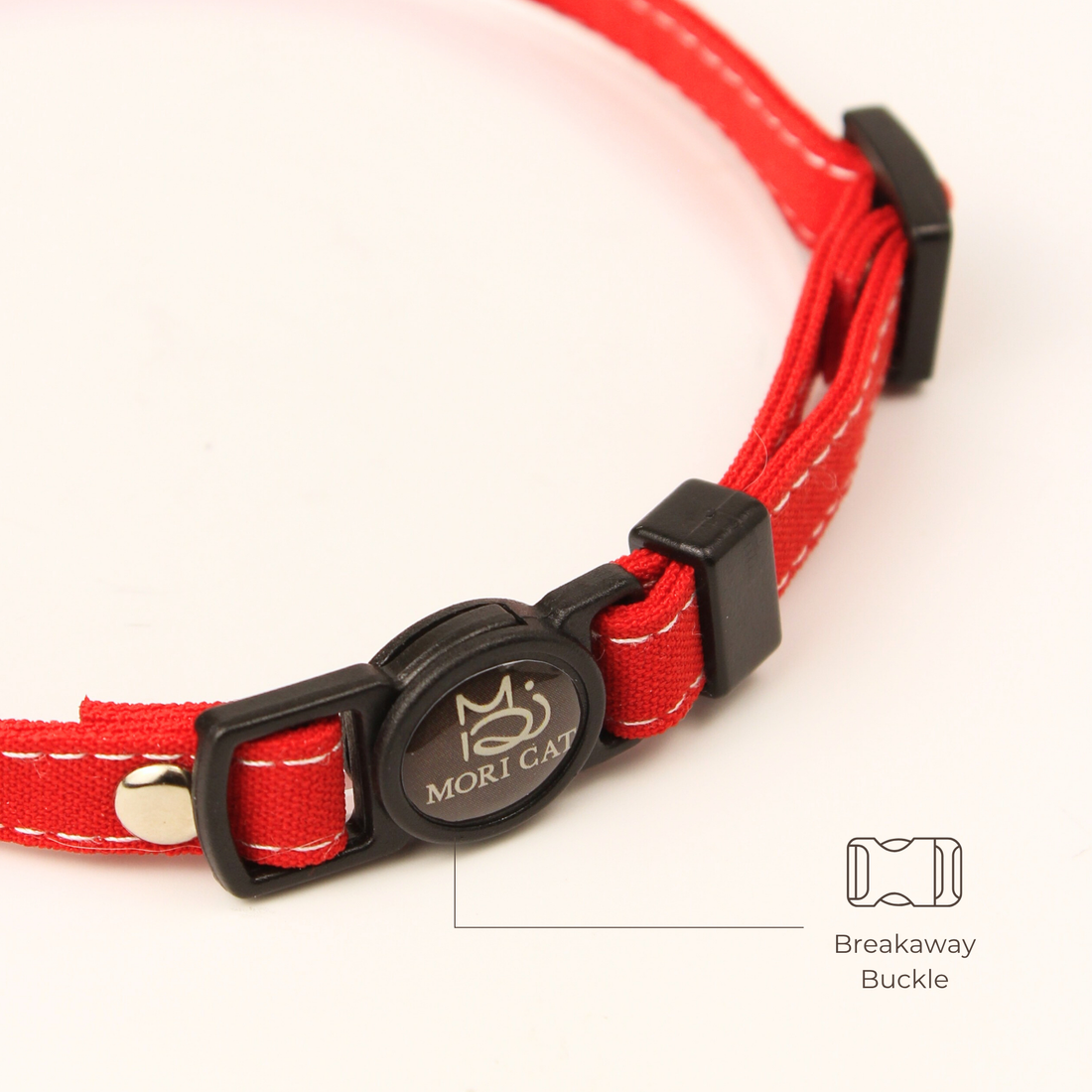 【Mori Cat】MoriCat Soft Breakaway Cat Collar