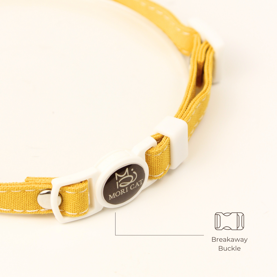 【Mori Cat】MoriCat Soft Breakaway Cat Collar