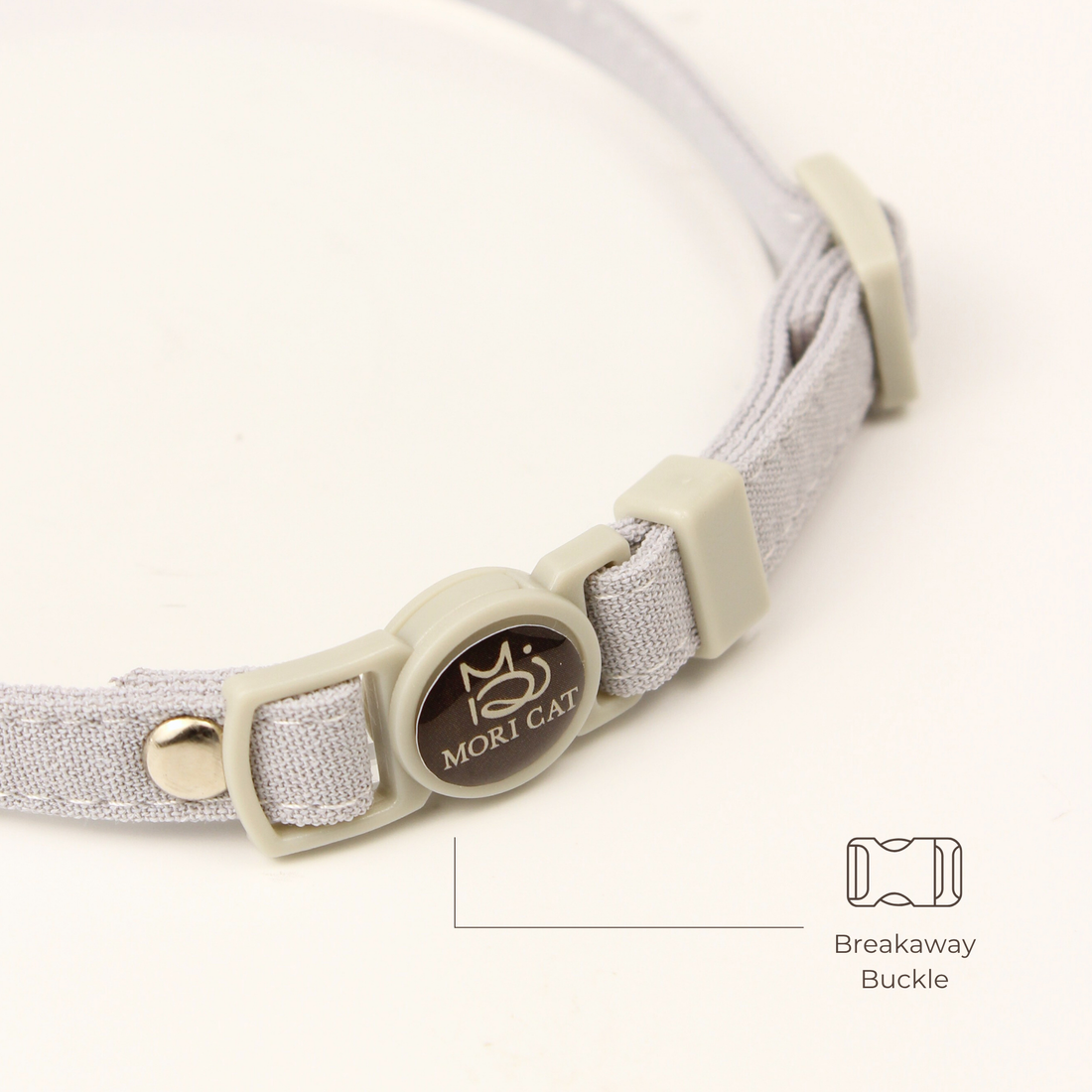 【Mori Cat】MoriCat Soft Breakaway Cat Collar