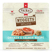【PRIMAL】Cat - Freeze-Dried Nuggets - Chicken & Salmon - 5.5oz & 14oz