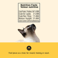 【Benny Bully's】Mini Chops Cat Treats Beef Liver Plus Beef Heart -  0.6oz / 18g