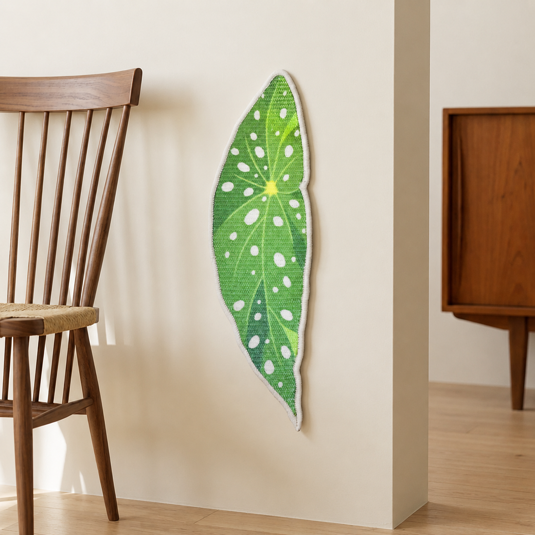 【MaoGuli】Begonia Leaf Wall-Mounted Sisal Cat Scratcher