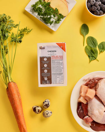 【Just Raw】Raw Cat & Dog Food - Chicken - 0.5lb / 227g