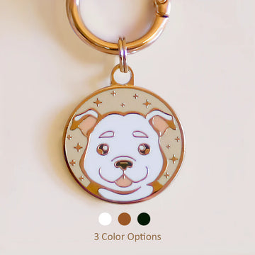 【The Boop Shop】Dog ID Tags-Staffordshire Bull Terrier Dog ID Tag (Staffy)
