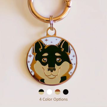 【The Boop Shop】Dog ID Tags-Mix 1 Ears Up Dog ID Tag
