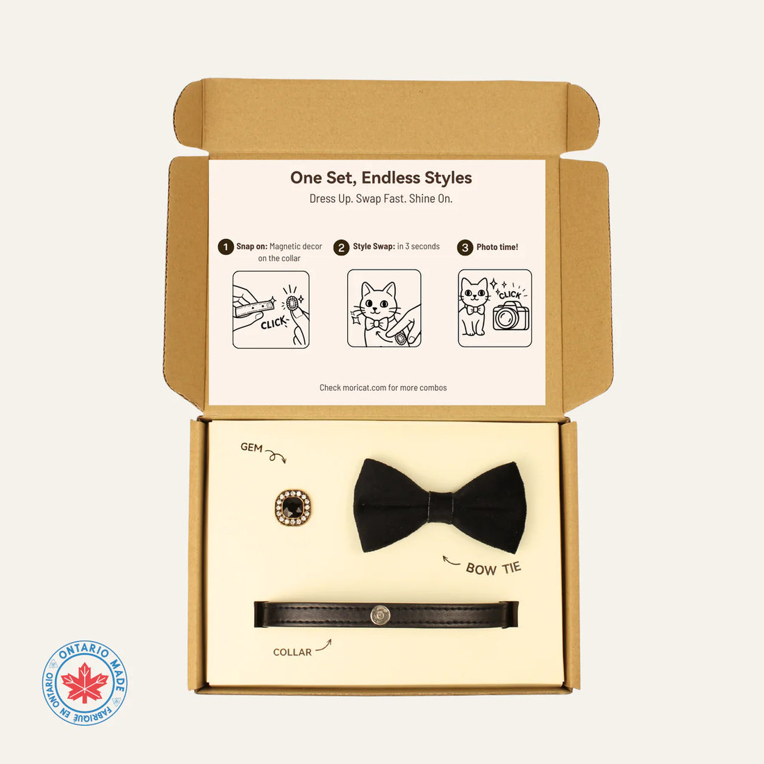 MoriCat Premium Gift Bundle Box - Vintage Bronze