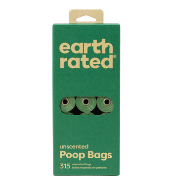 【Earth Rated】Poop Bags Refill Rolls - Unscented
