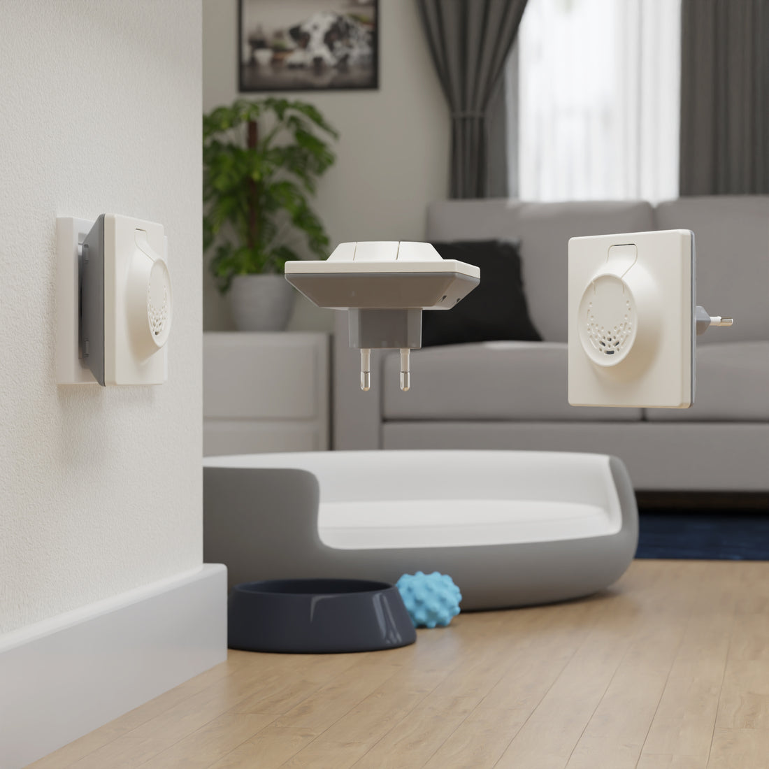 【Tickless】TICKLESS® Home Plug in Ultrasonic Tick , Flea & Dust Mite Repellent - Ivory Delight