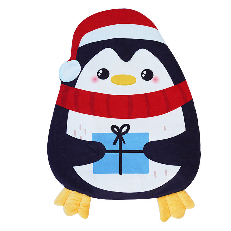 【Clearance】Christmas Penguin Mat