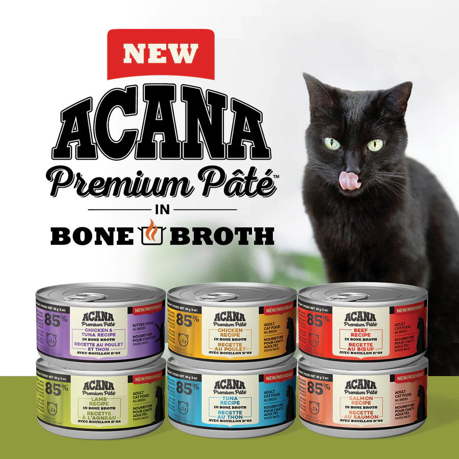 【Acana】Cat Premium Pâté, Chicken Recipe in Bone Broth - 85g & 155g