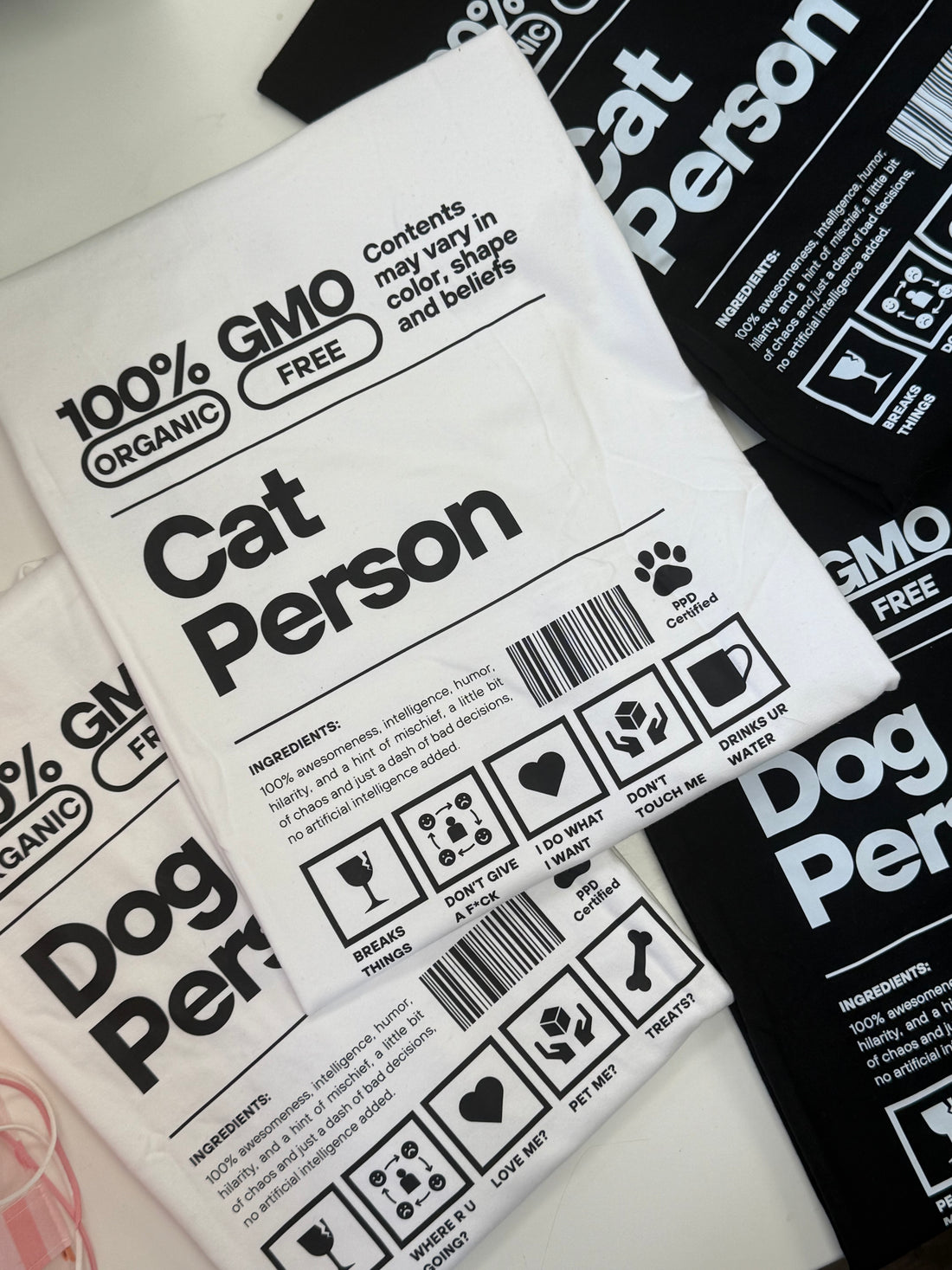 Cat Person & Dog Person CuTee – Cute T-Shirt for Pet Lovers