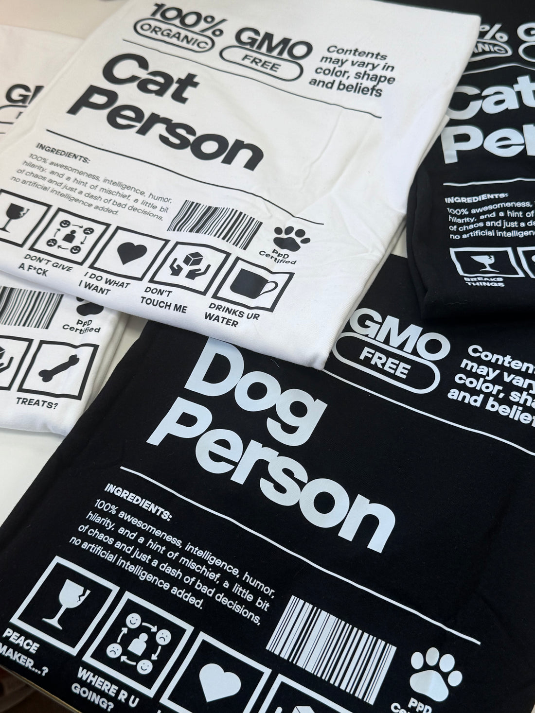 Cat Person & Dog Person CuTee – Cute T-Shirt for Pet Lovers