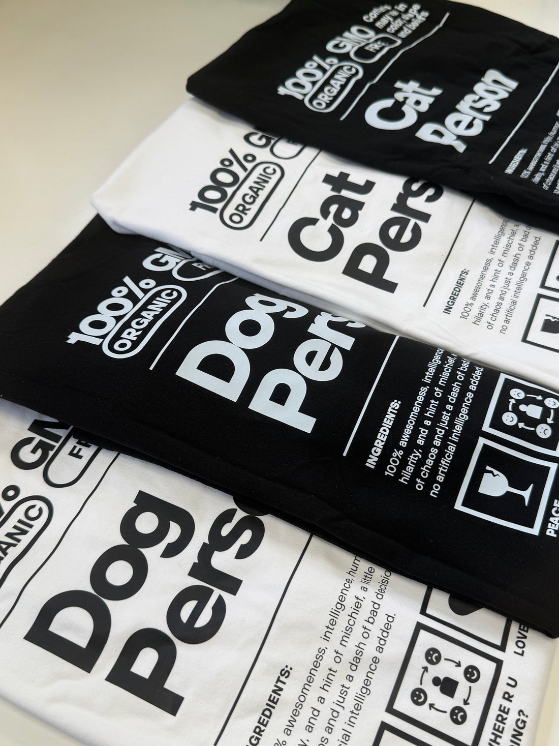 Cat Person & Dog Person CuTee – Cute T-Shirt for Pet Lovers