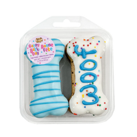 【Bosco and Roxy‘s BNR】Prepackaged 4pk Woof It Up Bones | Birthday