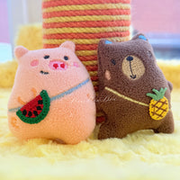 Animal Shape Squeaky Pet Toy