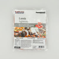 【RED DOG BLUE KAT】Frozen Cat Food - Foundations Raw Lamb Recipe