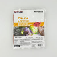 【RED DOG BLUE KAT】Frozen Cat Food - Foundations Raw Venison Recipe