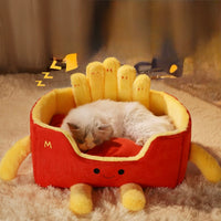 French Fries Pet Sofa Bed